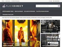 Tablet Screenshot of flickdirect.com